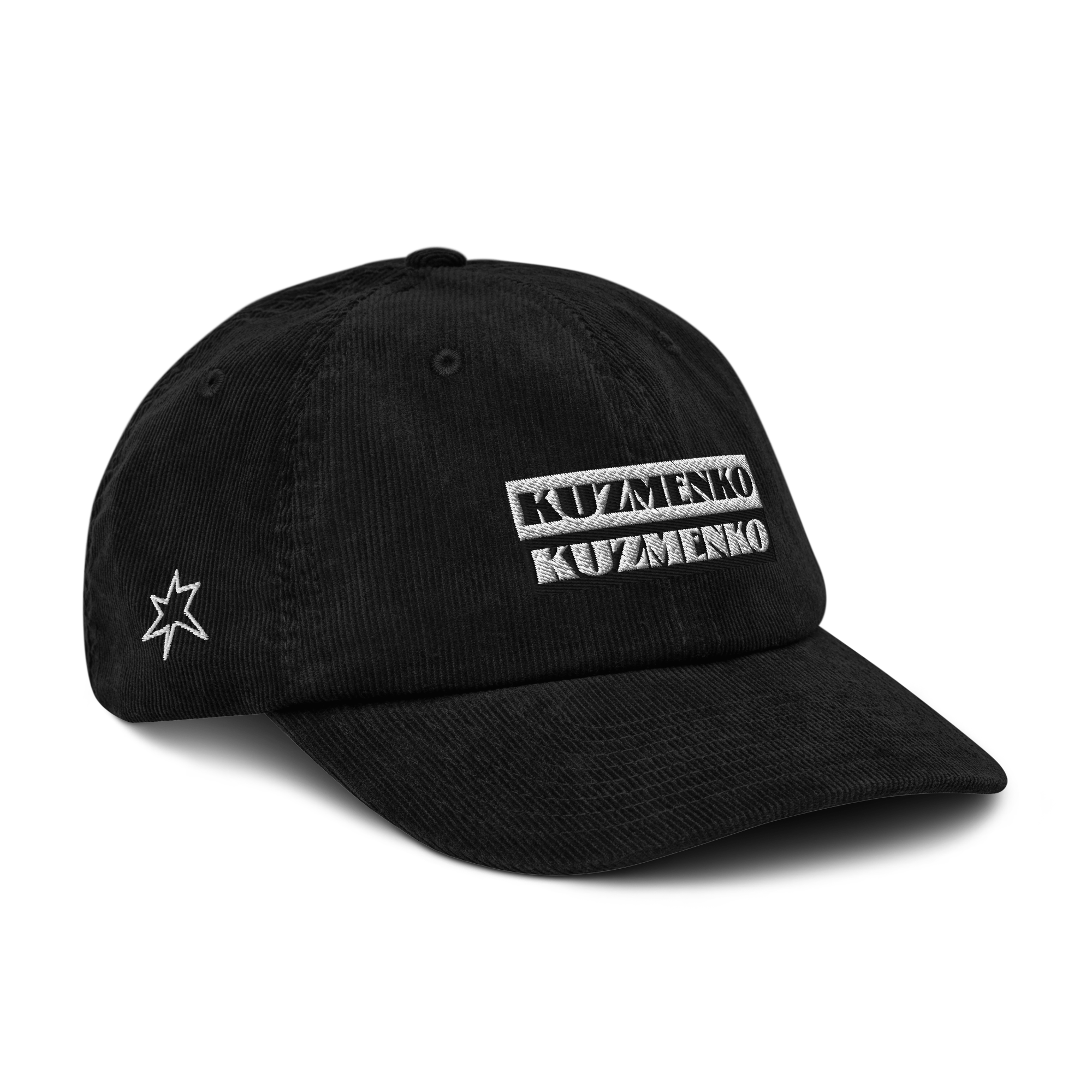 KUZMENKO B&W CORDUROY CAP