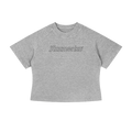 KUZMENKO STENCIL CROP TEE