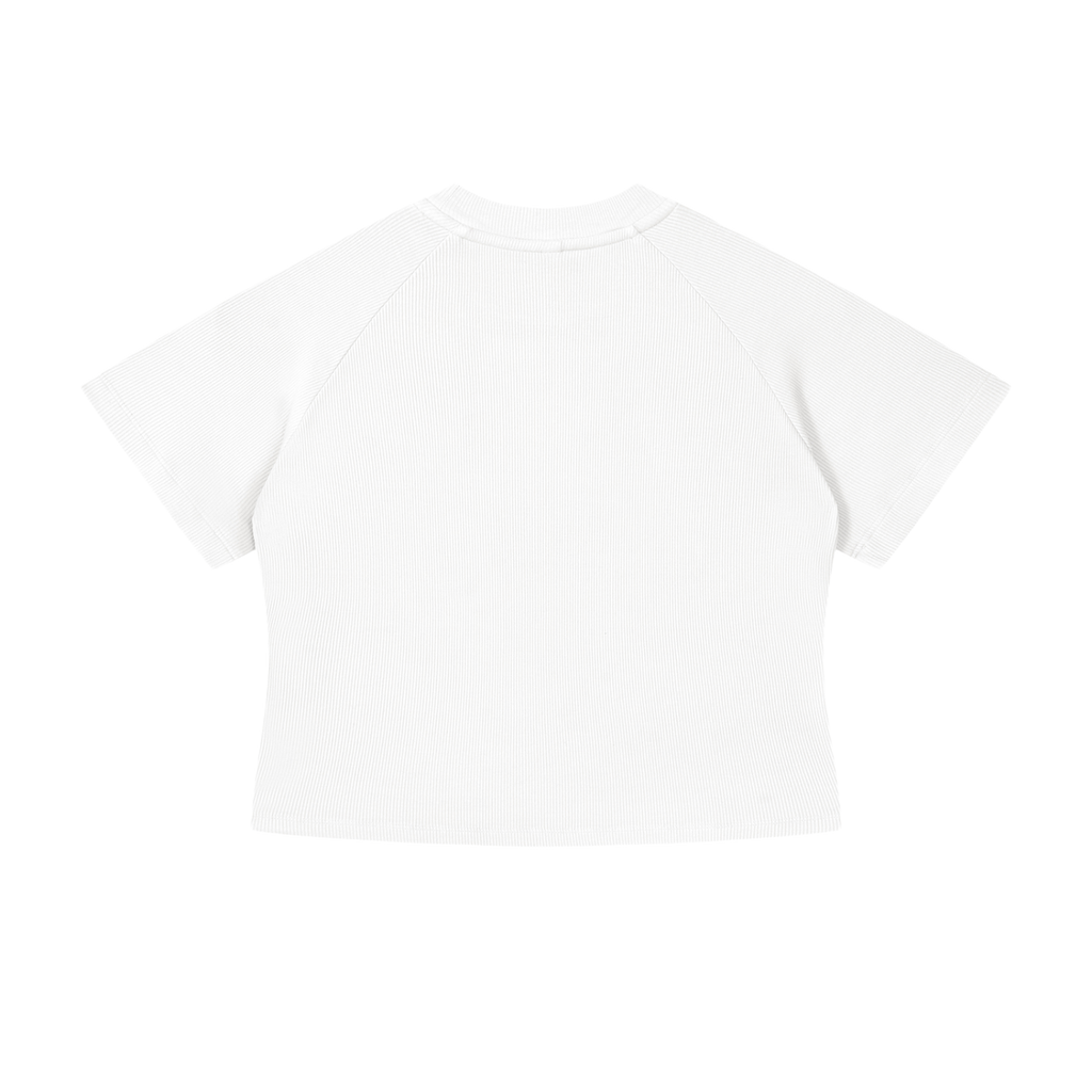 KUZMENKO STENCIL CROP TEE