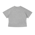 W' KUZMENKO STENCIL CROP TEE
