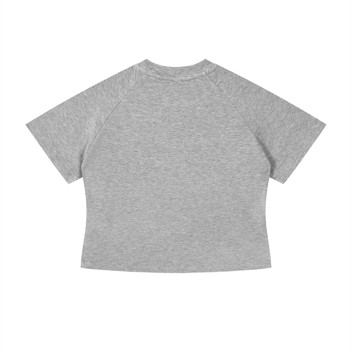 W' KUZMENKO STENCIL CROP TEE